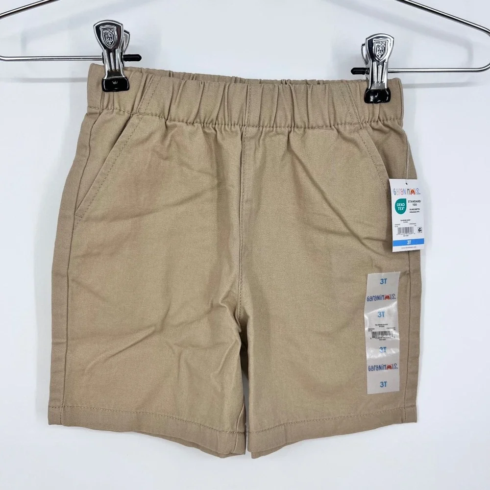 Garanimals Tank and Shorts Set Boys 3T Green Tan Wild Child Alligator NEW